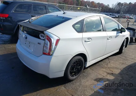 2012 Toyota Prius Three from USA, damaged, VIN JTDKN3DU2C5415482